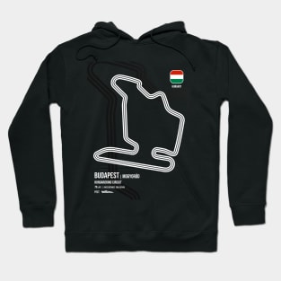 Budapest Race Track (B&W) Hoodie